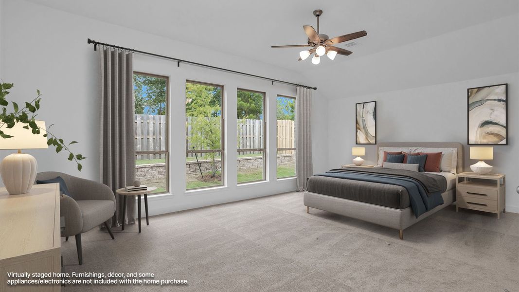 Furnished interior view inside a new home in COLTON, Todd Mission (Image 6).