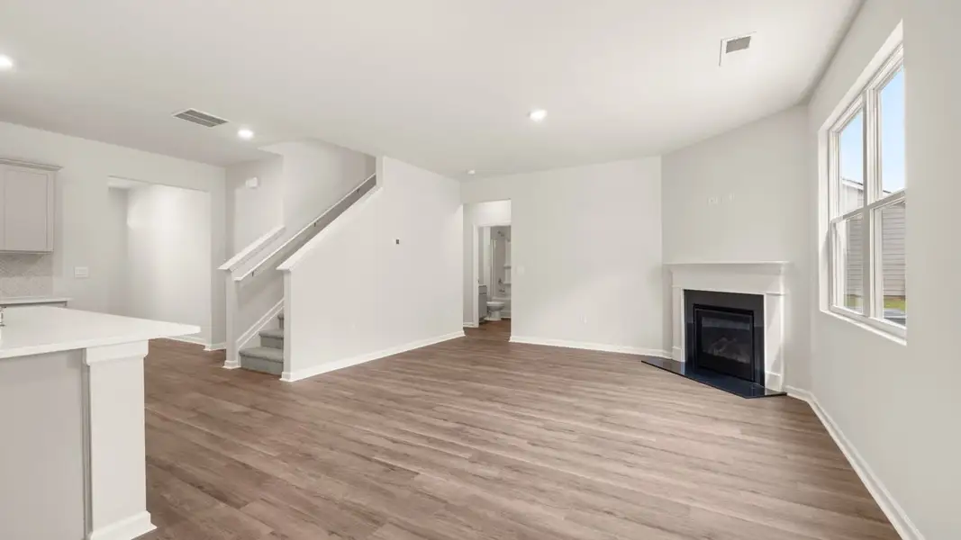 Spacious, unfurnished interior of a new home in The Preserve at Agricultural Village, Perry (Image 16). Spacious, unfurnished interior of a new home in The Preserve at Agricultural Village, Perry (Image 16).
