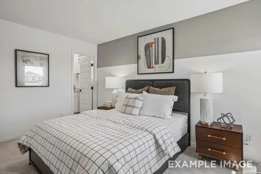 Furnished interior view inside a new home in Mesa Vista, San Antonio (Image 32).