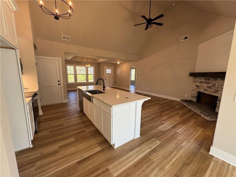 Furnished interior view inside a new home in , Ball Ground (Image 11).