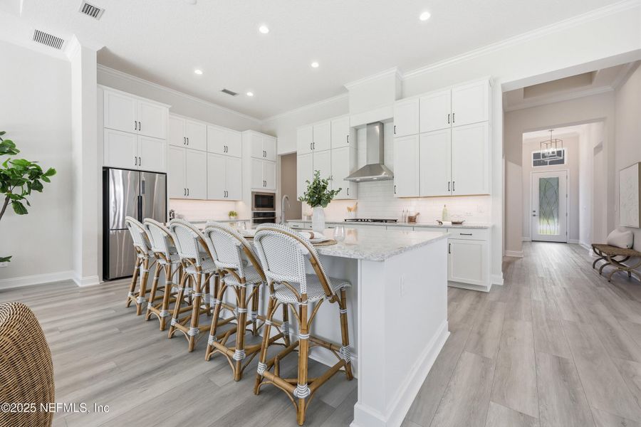 Furnished interior view inside a new home in West End at Town Center, Ponte Vedra (Image 10). Furnished interior view inside a new home in West End at Town Center, Ponte Vedra (Image 10).