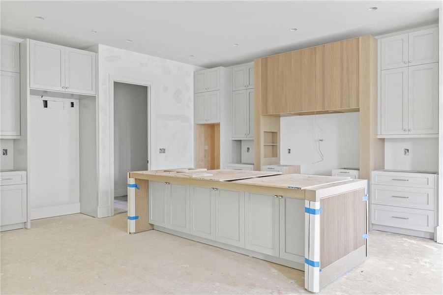 In-progress construction of a new home in , Roswell, GA (Image 16).