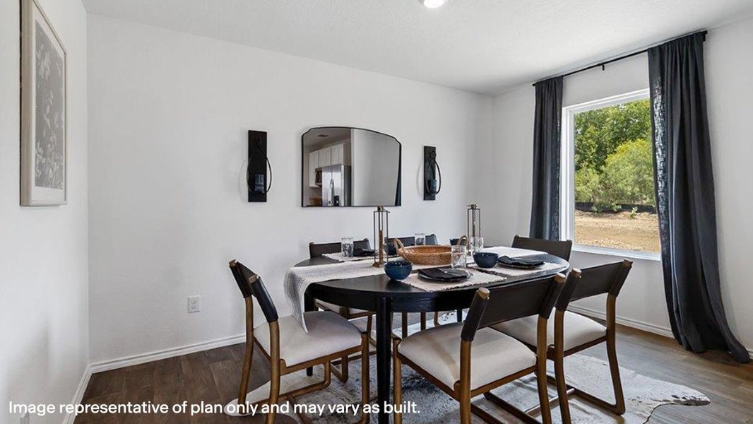 Furnished interior view inside a new home in Sereno Springs, Converse (Image 19).