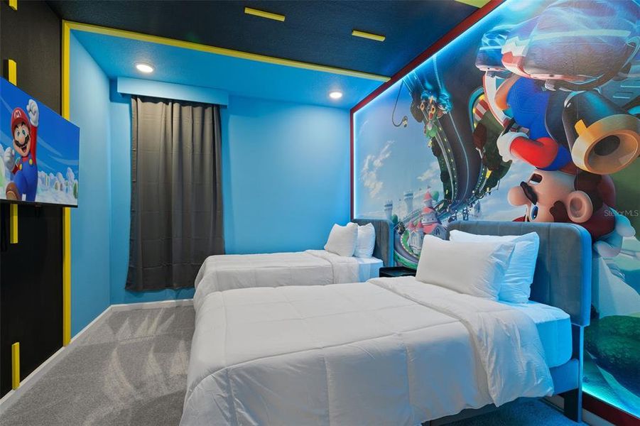 Furnished interior view inside a new home in , Orlando (Image 26).