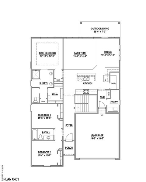 Plan C451 1st Floor