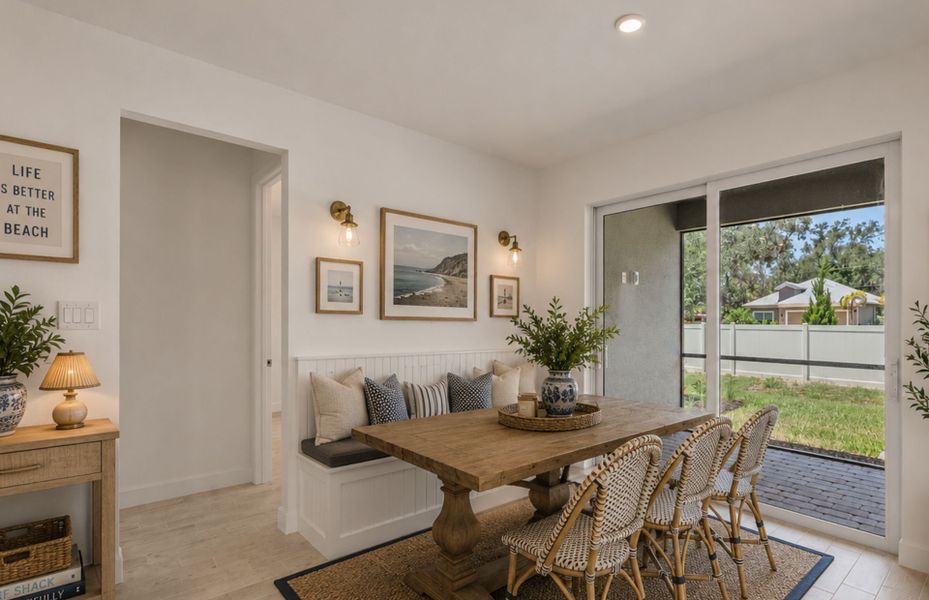 Furnished interior view inside a new home in Legacy Groves, Nokomis (Image 9).