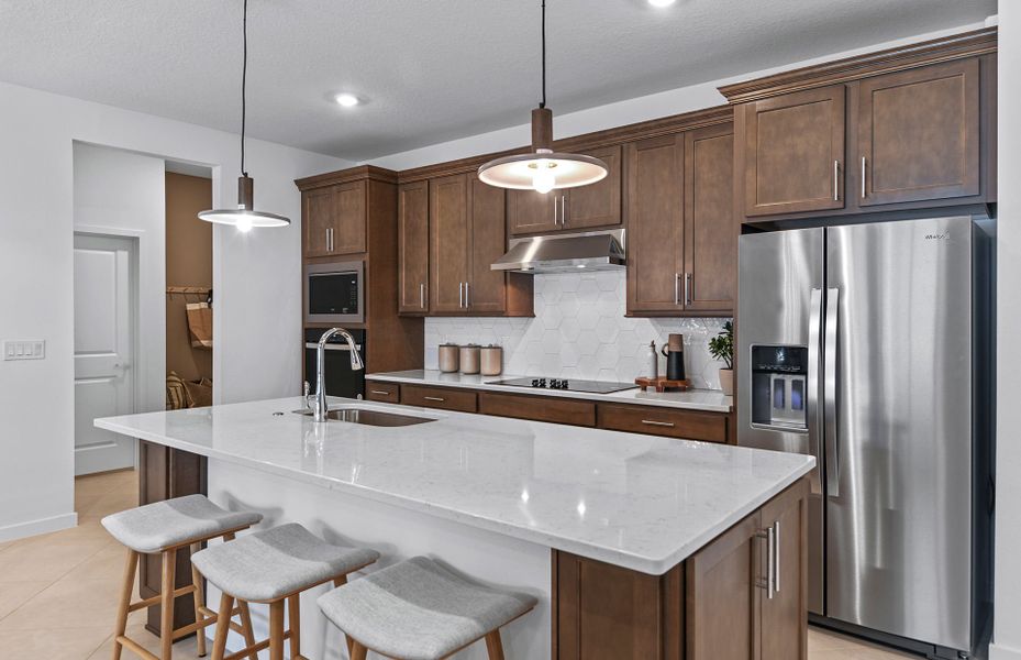 Furnished interior view inside a new home in Caldera, Spring Hill (Image 8).