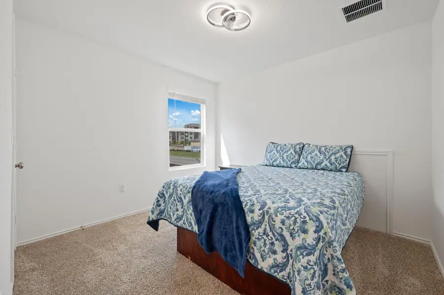Furnished interior view inside a new home in Stoney Ridge, Del Valle (Image 12). Furnished interior view inside a new home in Stoney Ridge, Del Valle (Image 12).