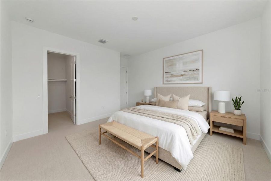 Furnished interior view inside a new home in , Sarasota (Image 38).