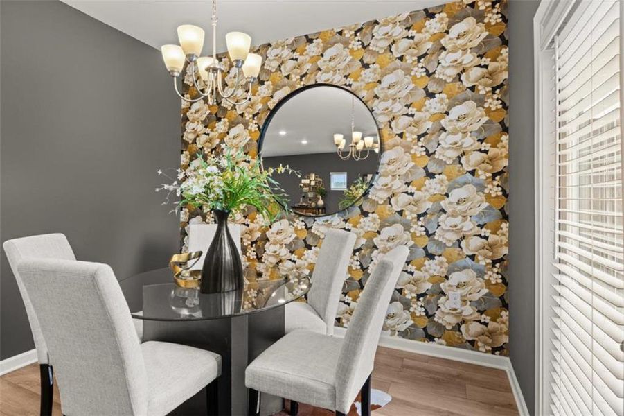 Furnished interior view inside a new home in Reeves Park, Stockbridge (Image 18).