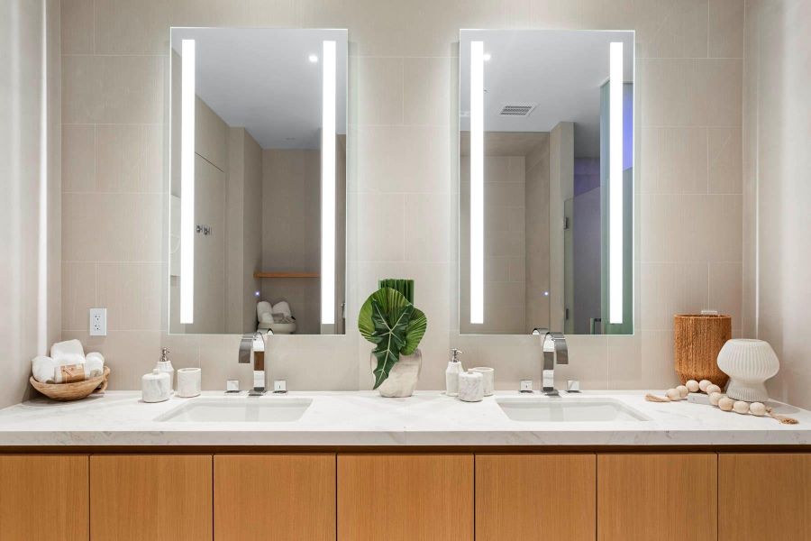 Furnished interior view inside a new home in , Fort Lauderdale (Image 24).