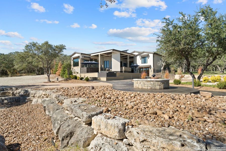 Front exterior of a new home in , Bulverde, TX, highlighting curb appeal (Image 2). Front exterior of a new home in , Bulverde, TX, highlighting curb appeal (Image 2).