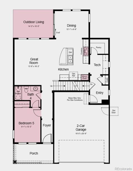 Additional Highlights Include: Outdoor living, gourmet kitchen, bedroom 5 with bath 4 in place of flex, extended flooring hard surface at main floor.
