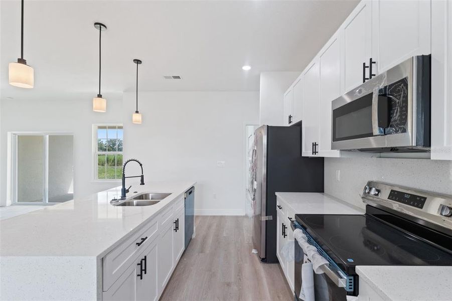 Furnished interior view inside a new home in , Ocala (Image 6). Furnished interior view inside a new home in , Ocala (Image 6).