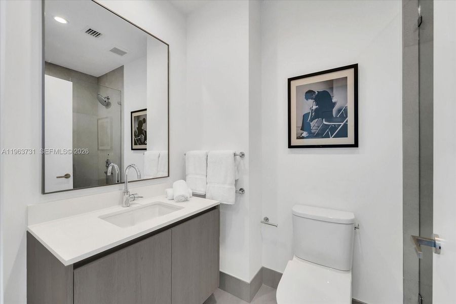 Furnished interior view inside a new home in , Bay Harbor Islands (Image 28). Furnished interior view inside a new home in , Bay Harbor Islands (Image 28).