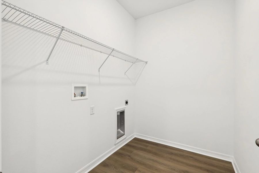 Spacious, unfurnished interior of a new home in Tyson Reserve, St. Cloud (Image 22). Spacious, unfurnished interior of a new home in Tyson Reserve, St. Cloud (Image 22).