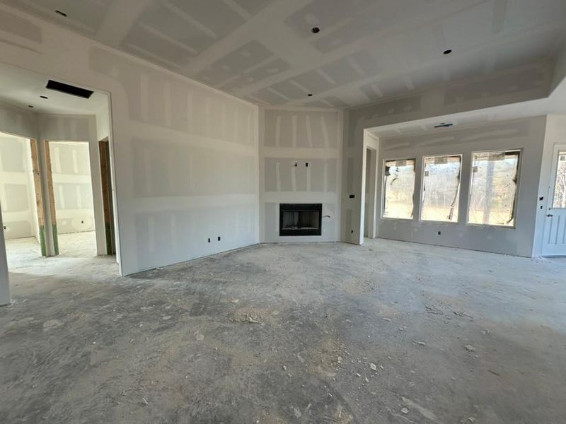 In-progress construction of a new home in Eagle Ridge Estates, Weatherford, TX (Image 5).