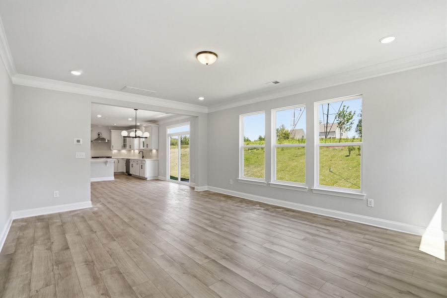Spacious, unfurnished interior of a new home in Enclave at Riverdale, Huntersville (Image 14).