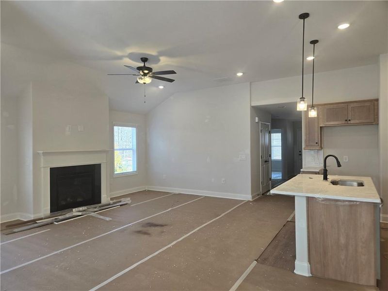 In-progress construction of a new home in Madeira, Acworth, GA (Image 33).