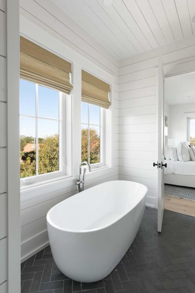 Furnished interior view inside a new home in , Isle Of Palms (Image 19).