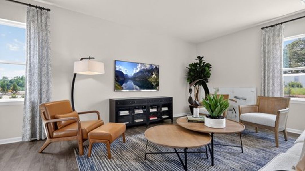 Furnished interior view inside a new home in Cross Creek, Spring Lake (Image 10).