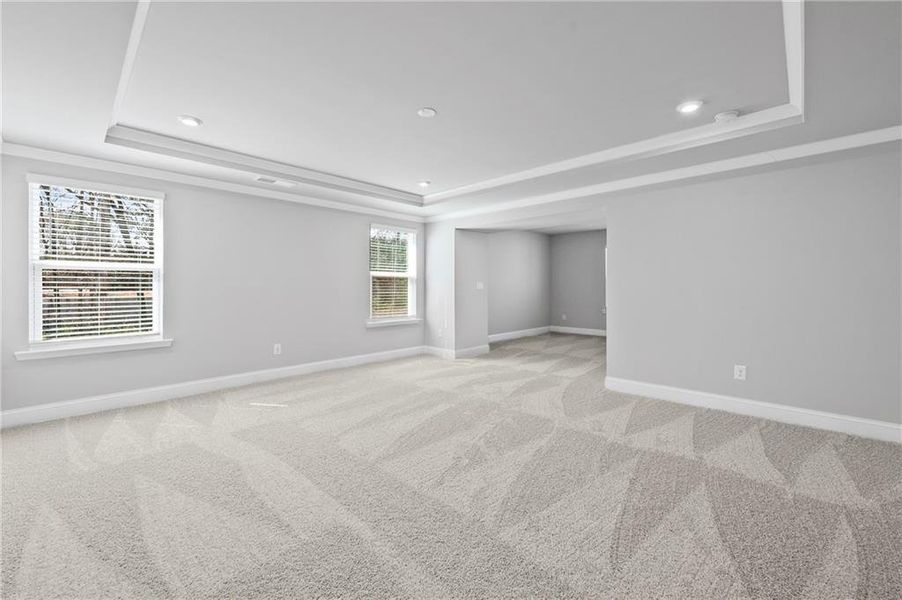 Spacious, unfurnished interior of a new home in Hawthorne Ridge, McDonough (Image 12).