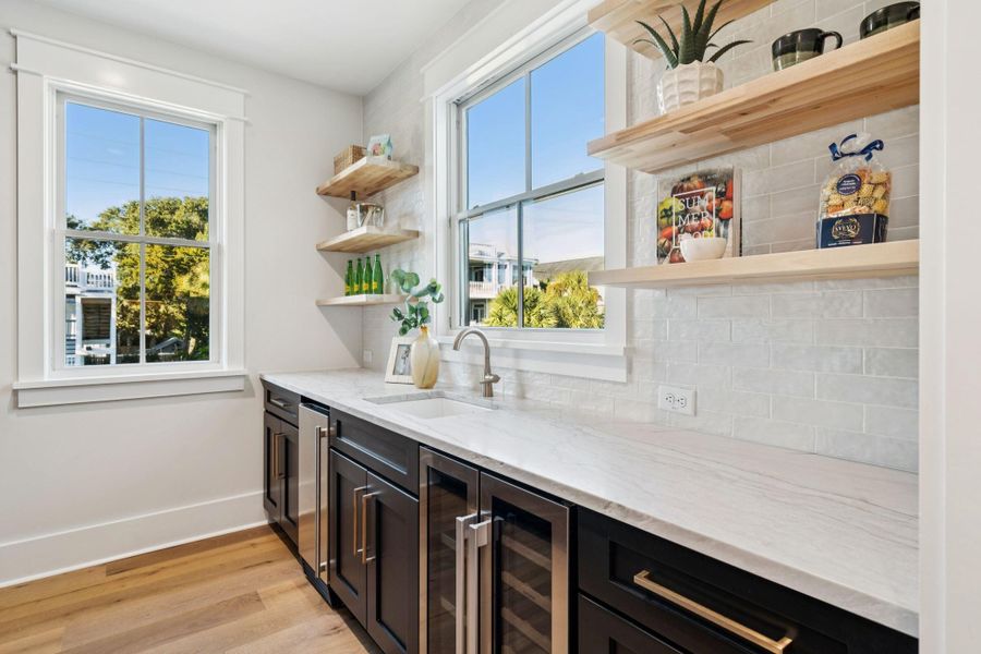 Furnished interior view inside a new home in , Isle Of Palms (Image 74). Furnished interior view inside a new home in , Isle Of Palms (Image 74).
