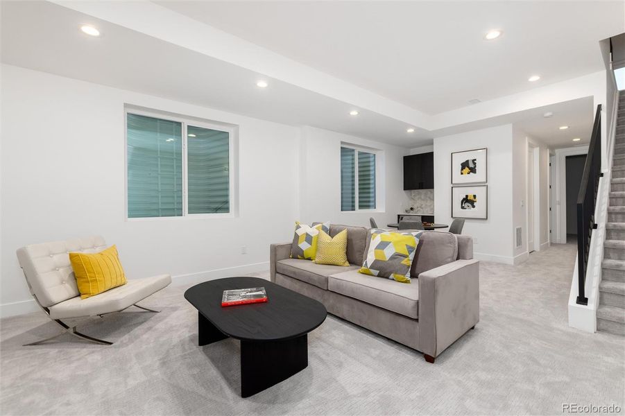 Basement Family Room