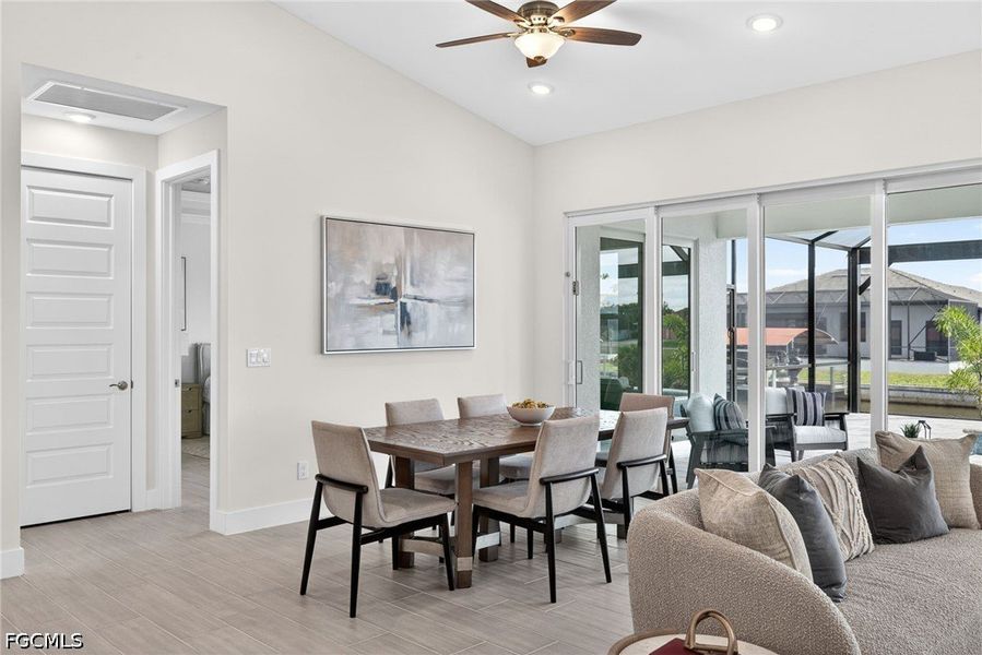 Furnished interior view inside a new home in Cape Coral, Cape Coral (Image 11).