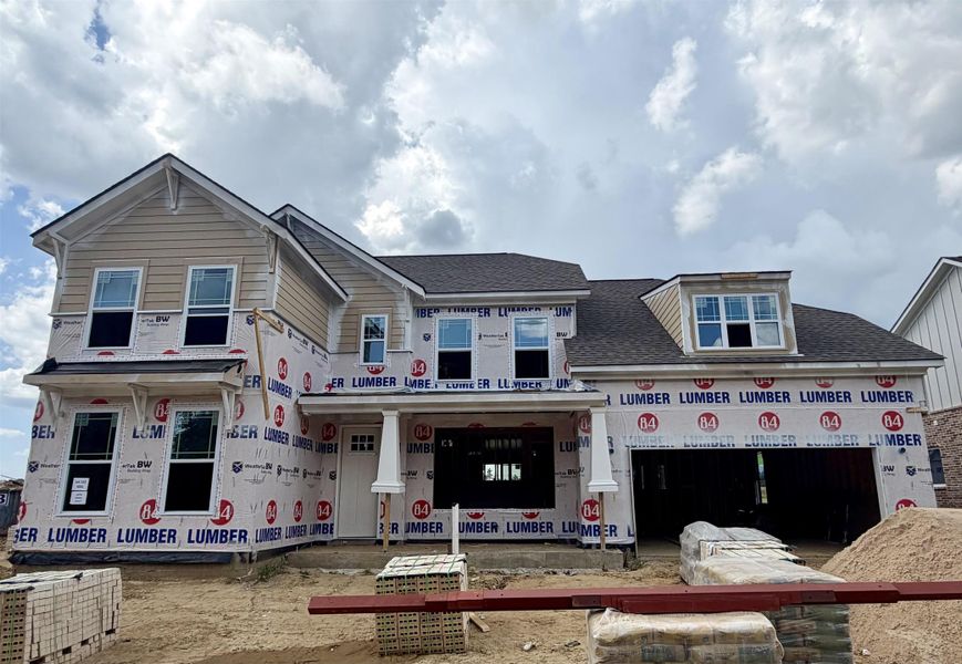 In-progress construction of a new home in Lockwood, Collierville, TN (Image 8). In-progress construction of a new home in Lockwood, Collierville, TN (Image 8).