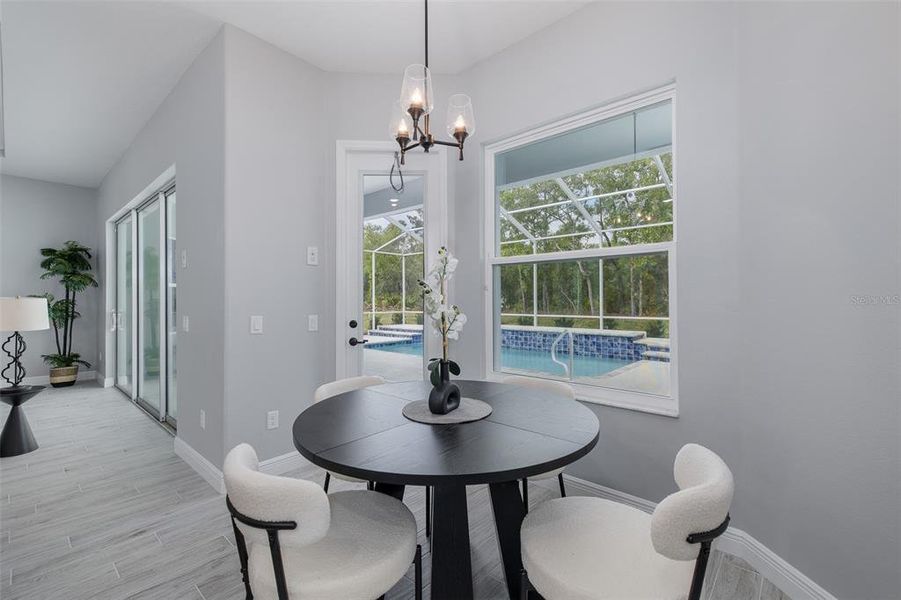 Furnished interior view inside a new home in , Homosassa (Image 6).