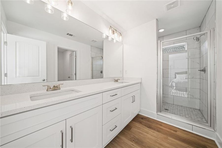 Furnished interior view inside a new home in , Ball Ground (Image 14).