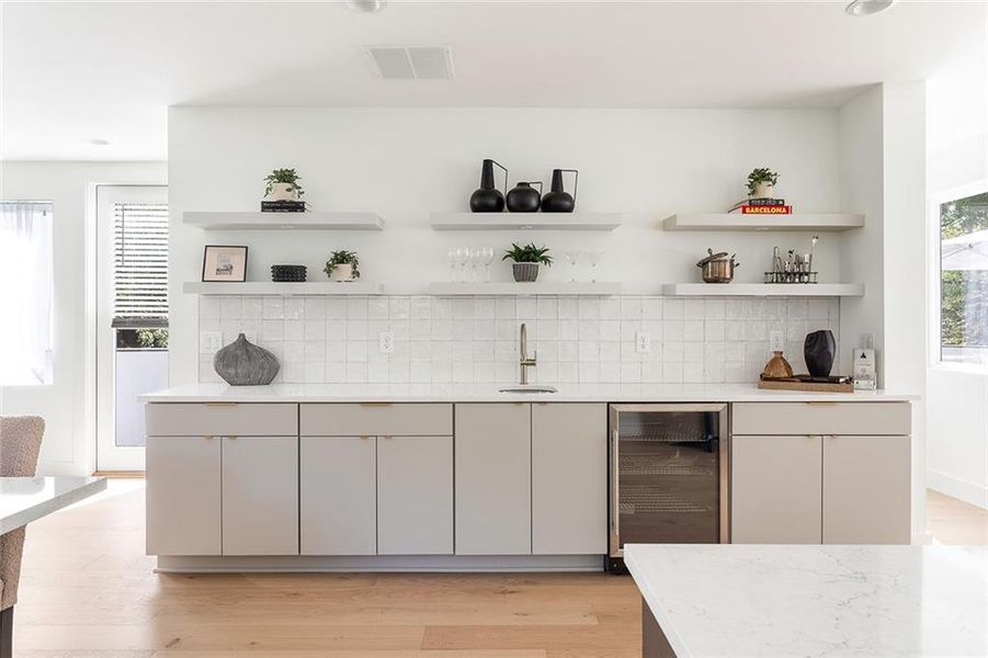 Furnished interior view inside a new home in , Atlanta (Image 7).