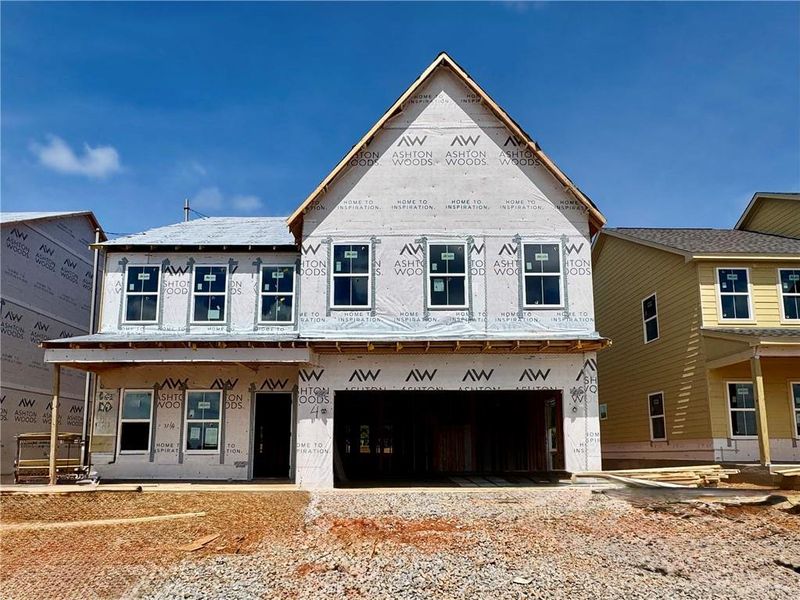 In-progress construction of a new home in Eastlyn Crossing, Flowery Branch, GA (Image 15). In-progress construction of a new home in Eastlyn Crossing, Flowery Branch, GA (Image 15).