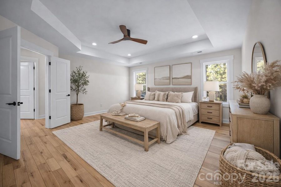 Furnished interior view inside a new home in , Salisbury (Image 14).