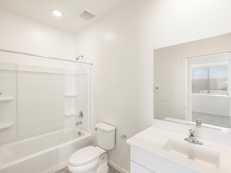 Furnished interior view inside a new home in Hanson Ridge, Vail (Image 4). Furnished interior view inside a new home in Hanson Ridge, Vail (Image 4).