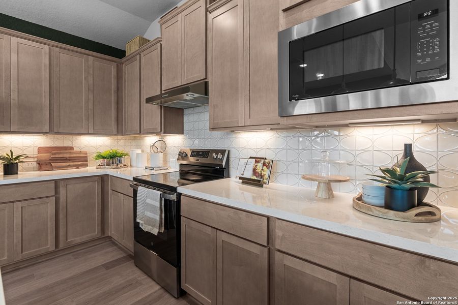 Furnished interior view inside a new home in Stillwater Ranch, San Antonio (Image 17).