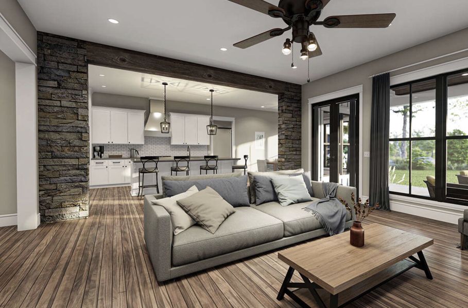 Representative furnished interior of a home built from the Margot by Zeal Home Builders in Echo Grove, Poolville (Image 8). Representative furnished interior of a home built from the Margot by Zeal Home Builders in Echo Grove, Poolville (Image 8).