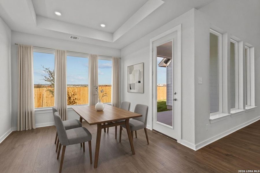 Furnished interior view inside a new home in Megan's Landing, Castroville (Image 12).