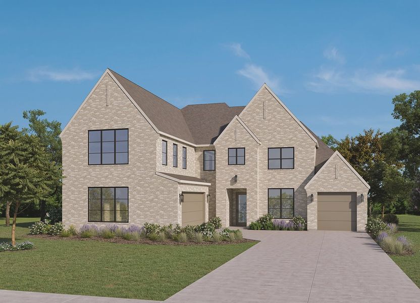 Representative exterior photo of a completed home built from the The Grayson by Homebound in Park Place, Prosper, TX (Image 15).