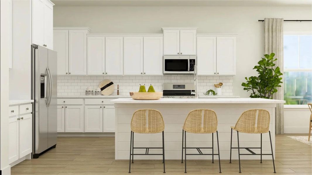 Furnished interior view inside a new home in Carnes Crossroads: Coastal Collection, Summerville (Image 5).