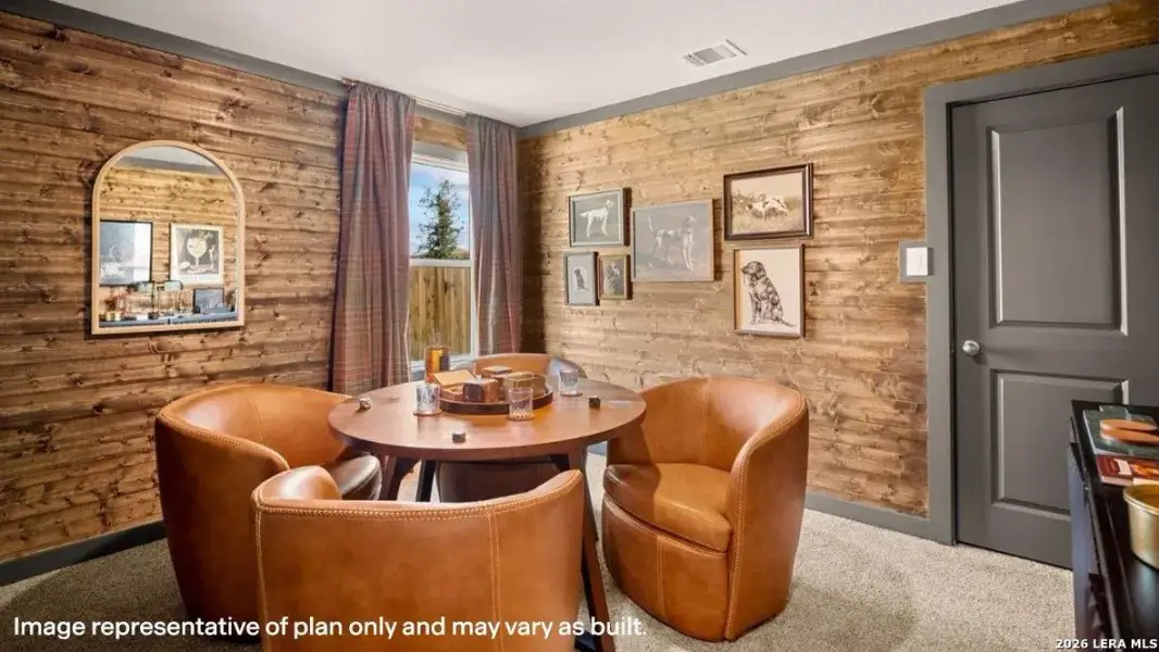 Furnished interior view inside a new home in Riverstone at Westpointe, San Antonio (Image 8).