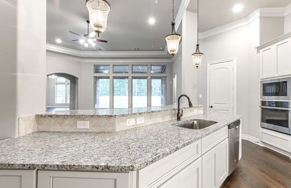 Representative furnished interior of a home built from the 3616 by Ravenna Homes in Artavia 70′, Conroe (Image 10).