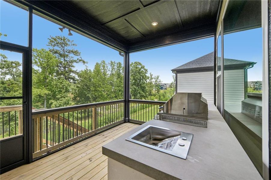 Exterior details and patio area of a home in Twin Lakes, Hoschton (Image 3). Exterior details and patio area of a home in Twin Lakes, Hoschton (Image 3).
