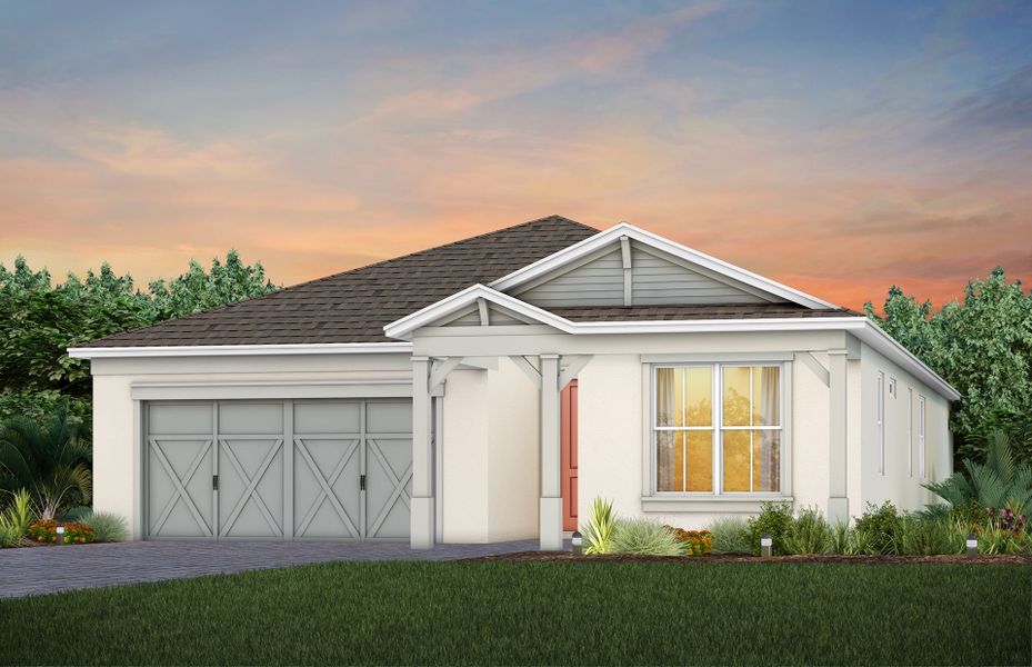 Representative exterior photo of a completed home built from the Symphony by Pulte Homes in Tohoqua, Kissimmee, FL (Image 17).