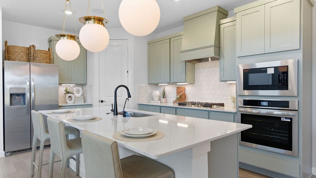 Furnished interior view inside a new home in Alexander, Pearland (Image 5).