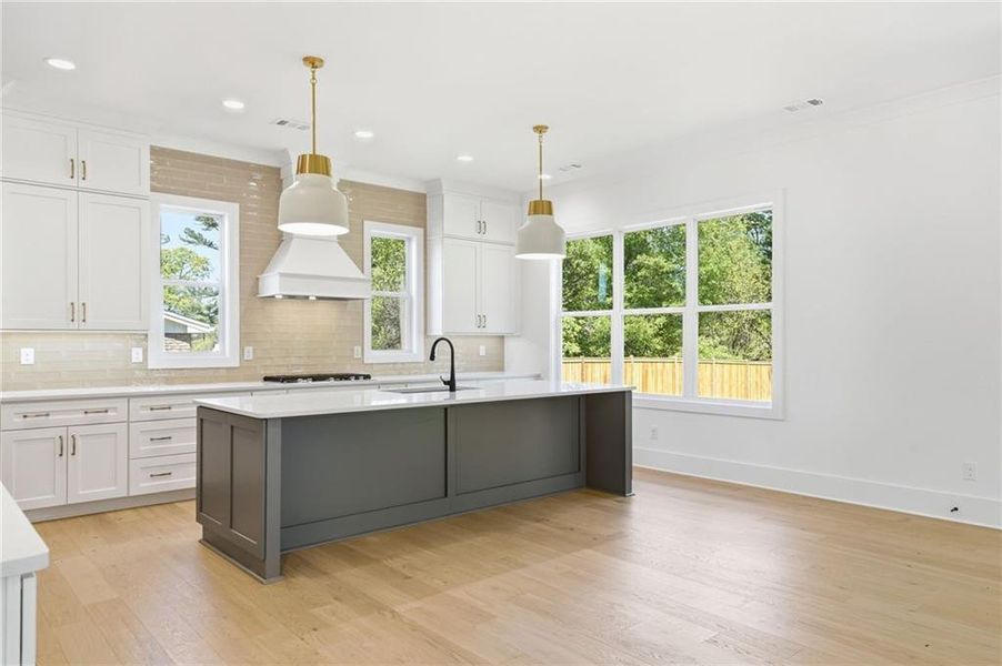 Furnished interior view inside a new home in , Marietta (Image 6).