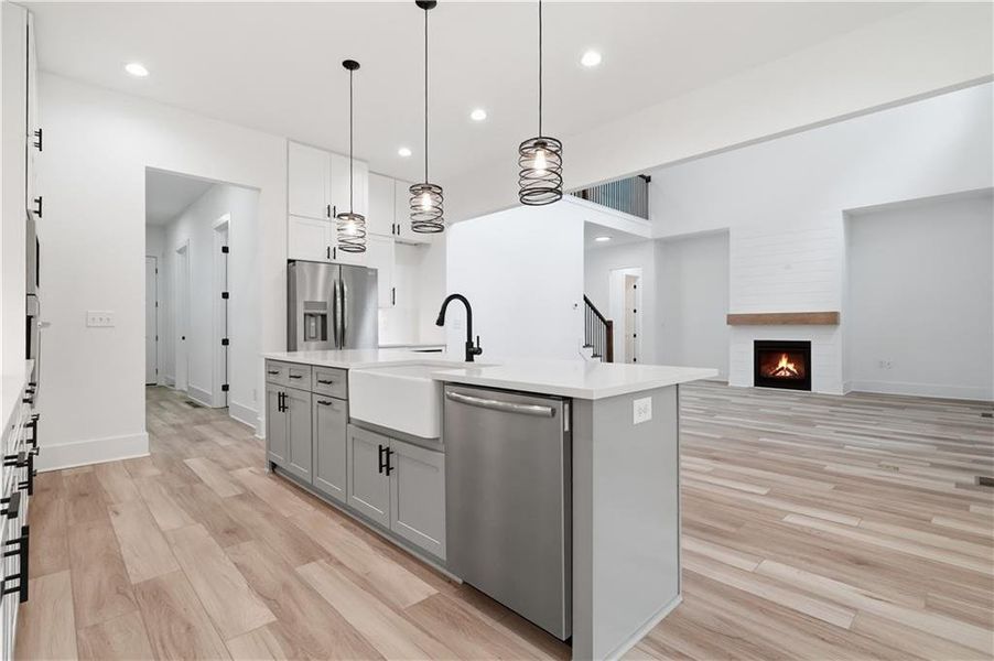 Furnished interior view inside a new home in , Jefferson (Image 14).