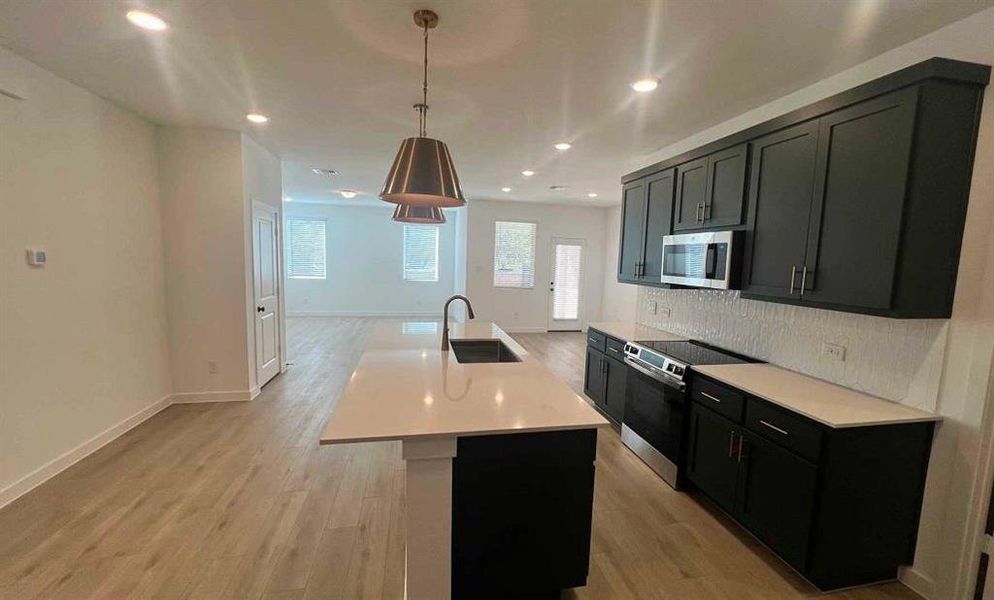 Kitchen Construction Progress featuring the Luxe Collection