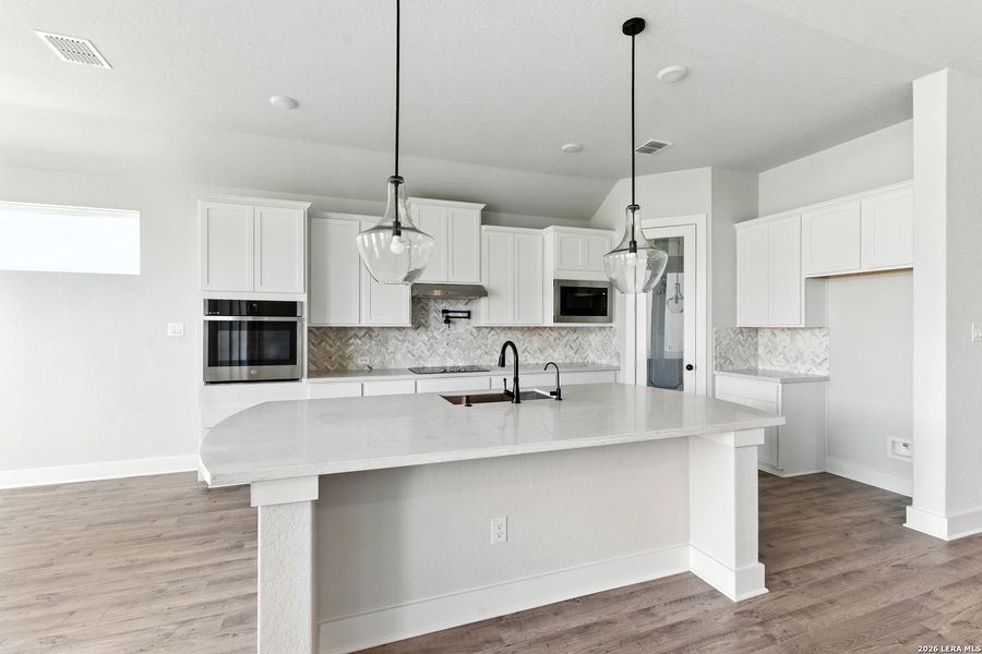 Furnished interior view inside a new home in Alsatian Oaks, Castroville (Image 15).